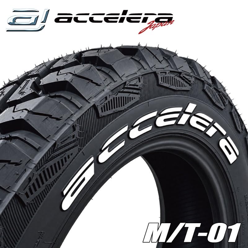 Amazon.co.jp: アクセレラ M/T-01 185/85R16 LT 105/103L ホワイト